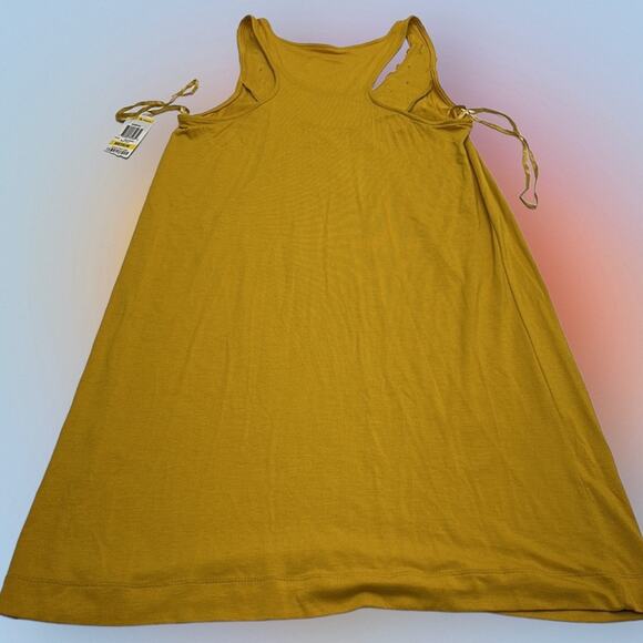 INC Women’s Medium Solid Gold Lightweight Dress - Picture 3 of 3